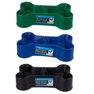 PLATO PARA PERRO DISEÑO HUESO