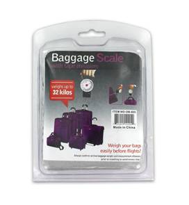 BALANZA DE EQUIPAJE CON CINTRA METRICA