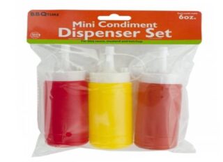 SET DE DISPENSADORES 3 PC BBQTIME