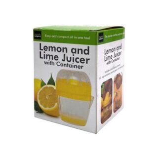 EXPRIMIDOR DE LIMON CON RECIPIENTE