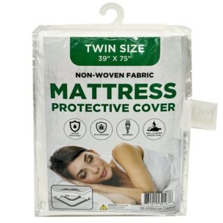 CUBRE COLCHON DE TELA TEJIDA TWIN SIZE