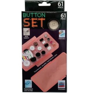 KIT DE COSTURA DE 61 PIEZAS CON ESTUCHE