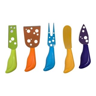 SET DE CUCHILLOS PARA QUESO 5 PC