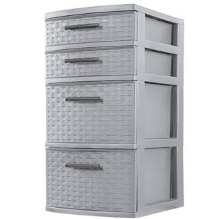 ORGANIZADOR PLASTICO DE 4 GABETAS 60x32x38 CM