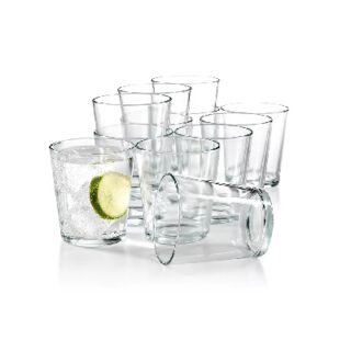 SET DE VASOS 13 OZ 384 ML 12 PC TRANSPARENTE MARTHA STEWART