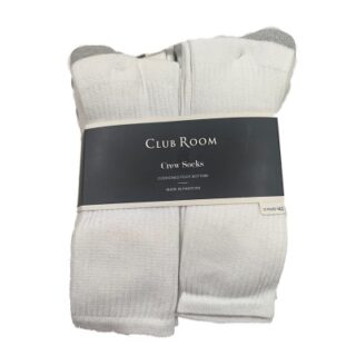 PAQUETE DE CALCETINES 12 PARES BLANCOS