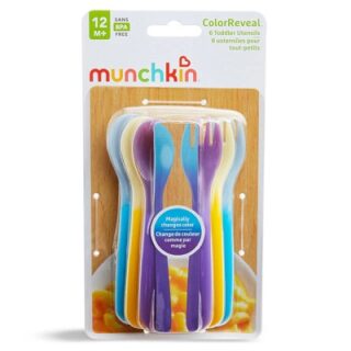 JUEGO DE 3 TENEDORES Y 3 CUCHARAS PARA BEBE -MUNCHKIN-