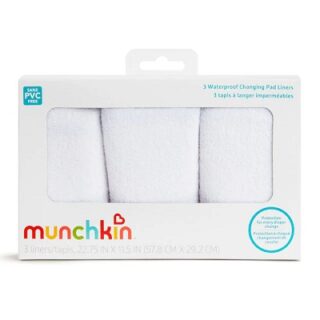 ALMUADILLAS IMPERMEABLES PARA CAMBIADOR DE BEBE -MUNCHKIN-