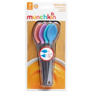JUEGO DE 4 CUCHARAS PARA BEBE -MUNCHKIN-