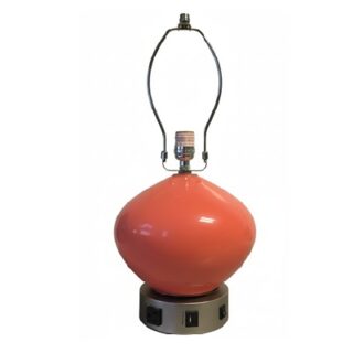 LAMPARA DE ACENTO CON CORAL 20.5 CM