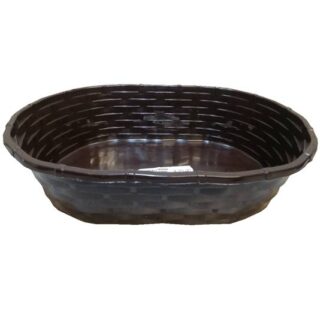 PANERA PLASTICA CAFE 34x23x8 CM