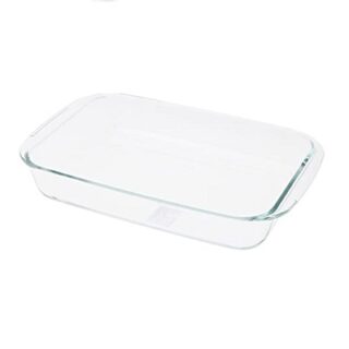 MOLDE PARA HORNEAR DE VIDRIO 34 X 20 X 5 CM