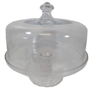 EXHIBIDOR DE VIDRIO PARA PASTEL 25x26 CM