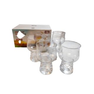 SET DE VASOS DE VIDRIO 6 PC 460 ML