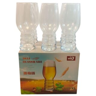 SET DE VASOS DE VIDRIO 6 PC 500 ML