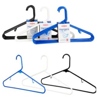 SERCHAS PLASTICAS 8 PC MAGIC HANGERS