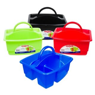 ORGANIZADOR PLASTICO CON DIVISIONES 24.5*23*19 CM