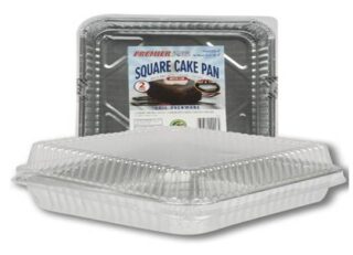 MOLDE DE ALUMINIO 2 PC 21x21x4 CM