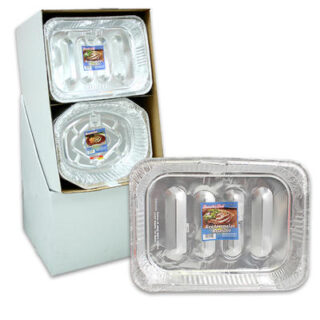 BANDEJA DE ALUMINIO PARA HORNEAR 16.5 X 11.5 PULG