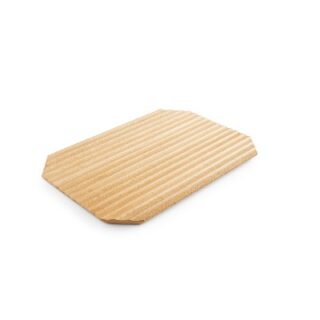 TABLA PARA SERVIR ESTRIADA DE MADERA HOTEL COLLECTION