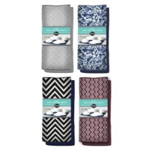 TAPETE PARA SECADO DE COCINA 2 PC