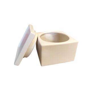 RECIPIENTE CUADRADO BLANCO 22 OZ