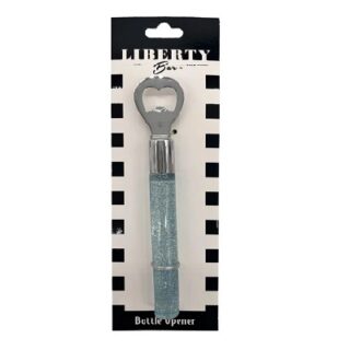 DESTAPADOR DE BOTELLA AZUL 17 CM