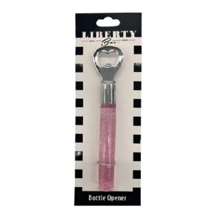 DESTAPADOR DE BOTELLAS ROSADO 17 CM