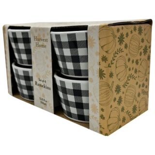 SET DE BOWLS DE CERAMICA 4 PC 155 ML