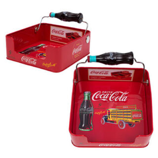 PORTA SERVILLETAS COCA COLA 16*16*6 CM