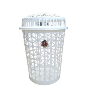 CANASTO PLASTICO PARA ROPA 50x28x36 CM