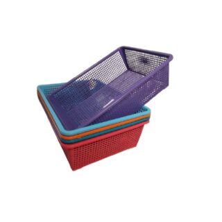 CANASTA ANDREA 29.5*21.5*8 CM -COLORES-