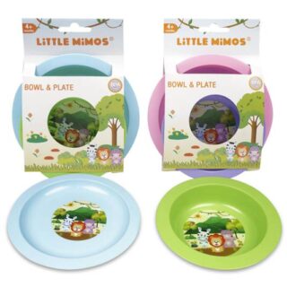 JUEGO DE PLATOS 2 PC LITTLE MIMOS