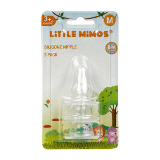 SET DE MAMONES DE SILICON 3 PC LITTLE MIMOS