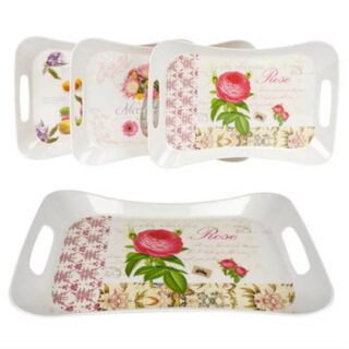 BANDEJA DE MELAMINA 36 X 21 CM