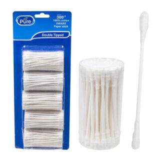 HISOPOS DE ALGODON 300 PC