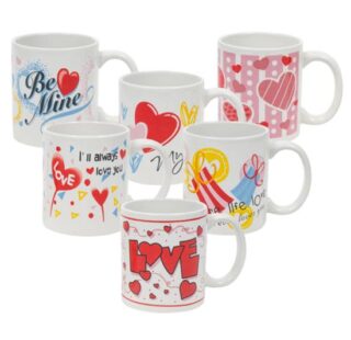 TAZA DE CERAMICA SAN VALENTIN 11 OZ