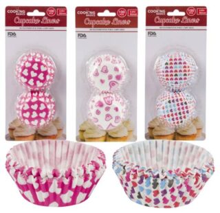 MOLDES PARA CUP CAKES 100 PC