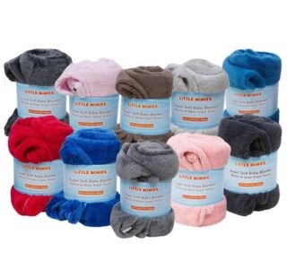 FRAZADA PARA BEBE 70x100 CM LITTLE MIMOS