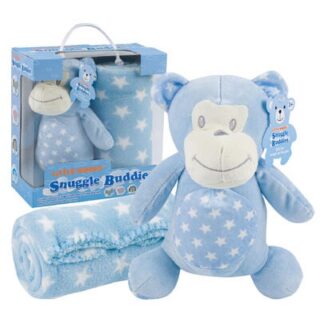 COBIJA CON MONO DE PELUCHE