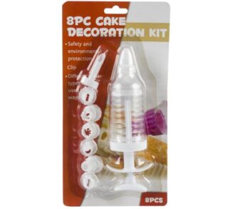 SET DE ACCESORIOS PARA PASTEL 8 PC