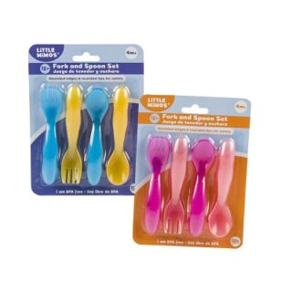 SET DE CUCHARA Y TENEDOR 12 PC LITTLE MIMOS