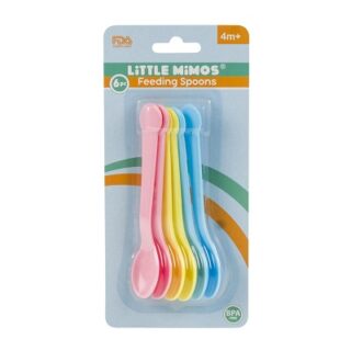 SET DE CUCHARAS PLASTICAS 6 PC LITTLE MIMOS