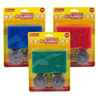 SET DE ESTROPAJOS 3 PC