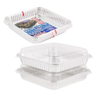 MOLDE PARA PASTEL 2 PC 20*20*3 CM