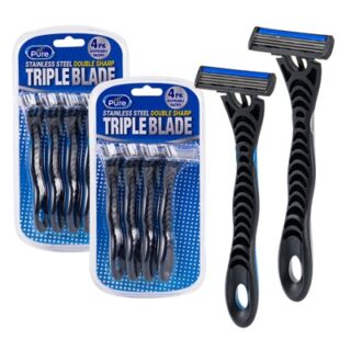 RASURADORA PURE ALL TRIPLE HOJA 4 PC