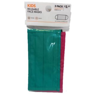 SET DE MASCARILLAS 3 PC PARA NIÑOS