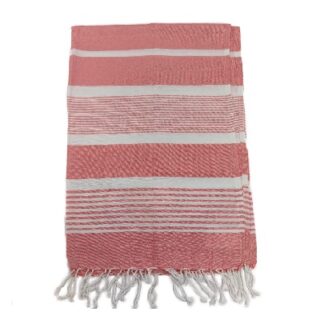 MANTA PARA PLAYA 90X180 CM ROSA