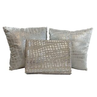 JUEGO DE ALFOMBRA DE 45X45 CM CON 2 ALMOHADAS