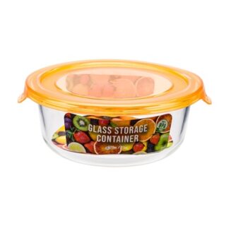 CONTENEDOR DE VIDRIO CON TAPADERA 620 ML